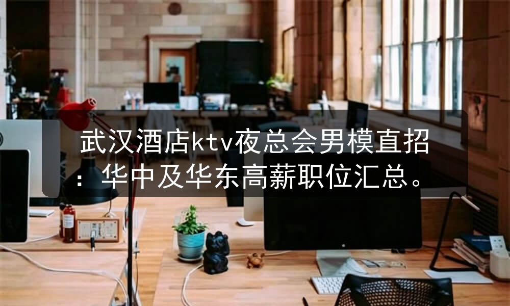 武汉酒店ktv夜总会男模直招：华中及华东高薪职位汇总职位封面