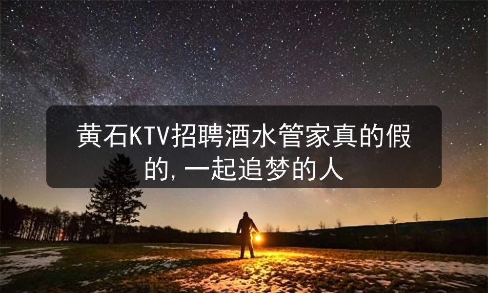 黄石KTV招聘酒水促销员