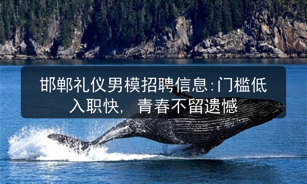 邯郸招聘礼仪男模