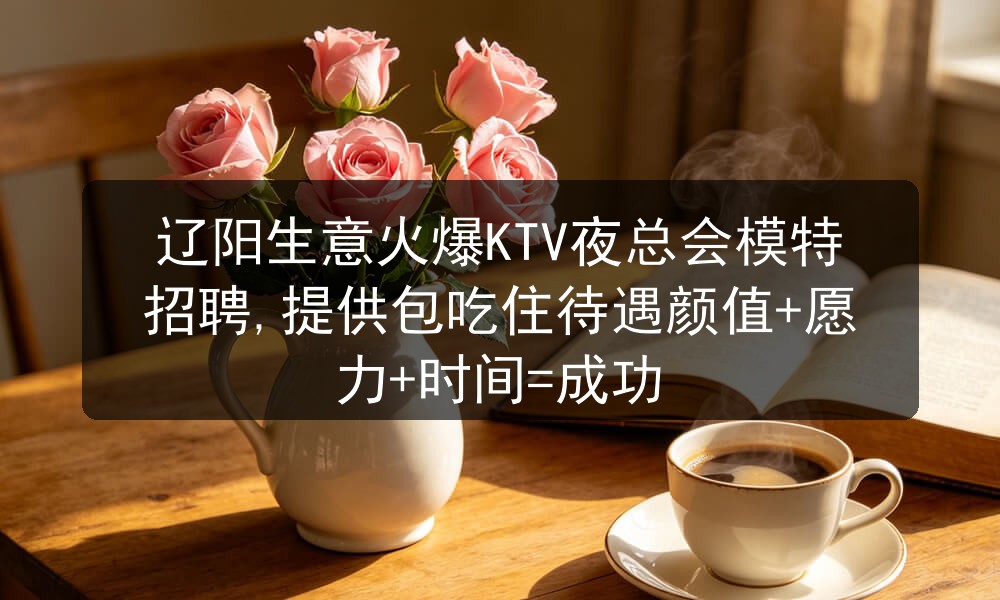 辽阳生意火爆KTV夜总会模特招聘,提供包吃住待遇颜值+愿力+时间=成功职位封面